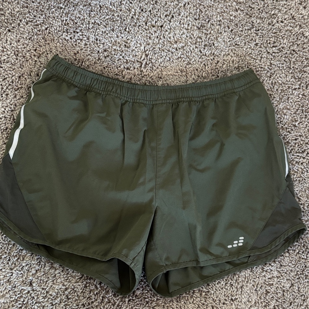 Hunter Green Running Shorts